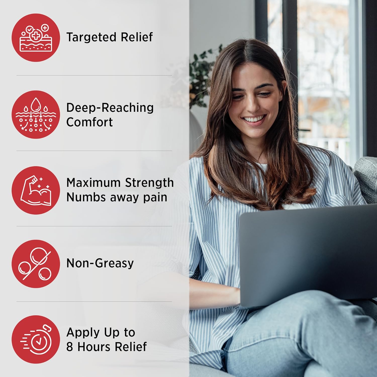 Treatonic Lidocaine Pain Relief Patch