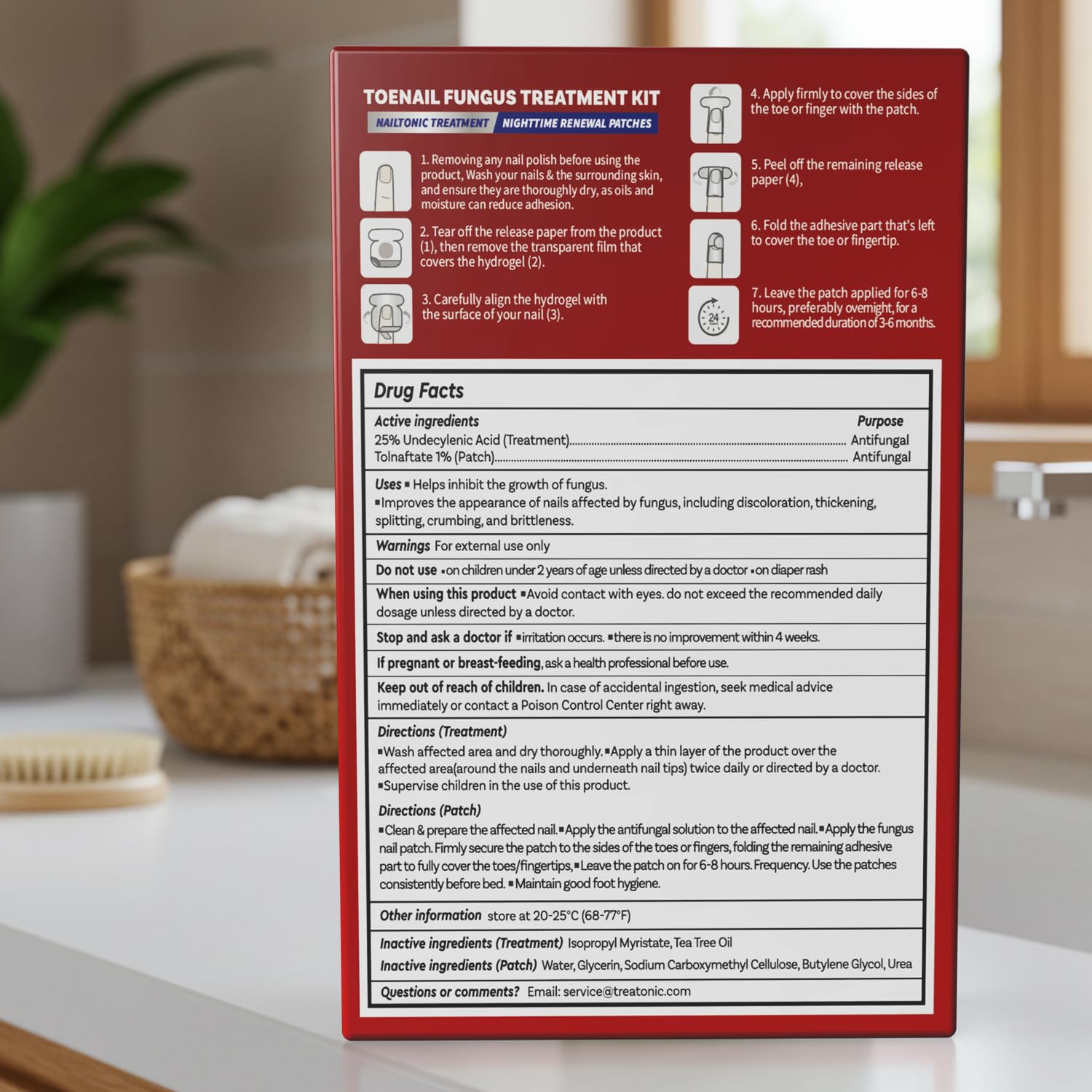 Treatonic Toenail Fungus Treatment Kit