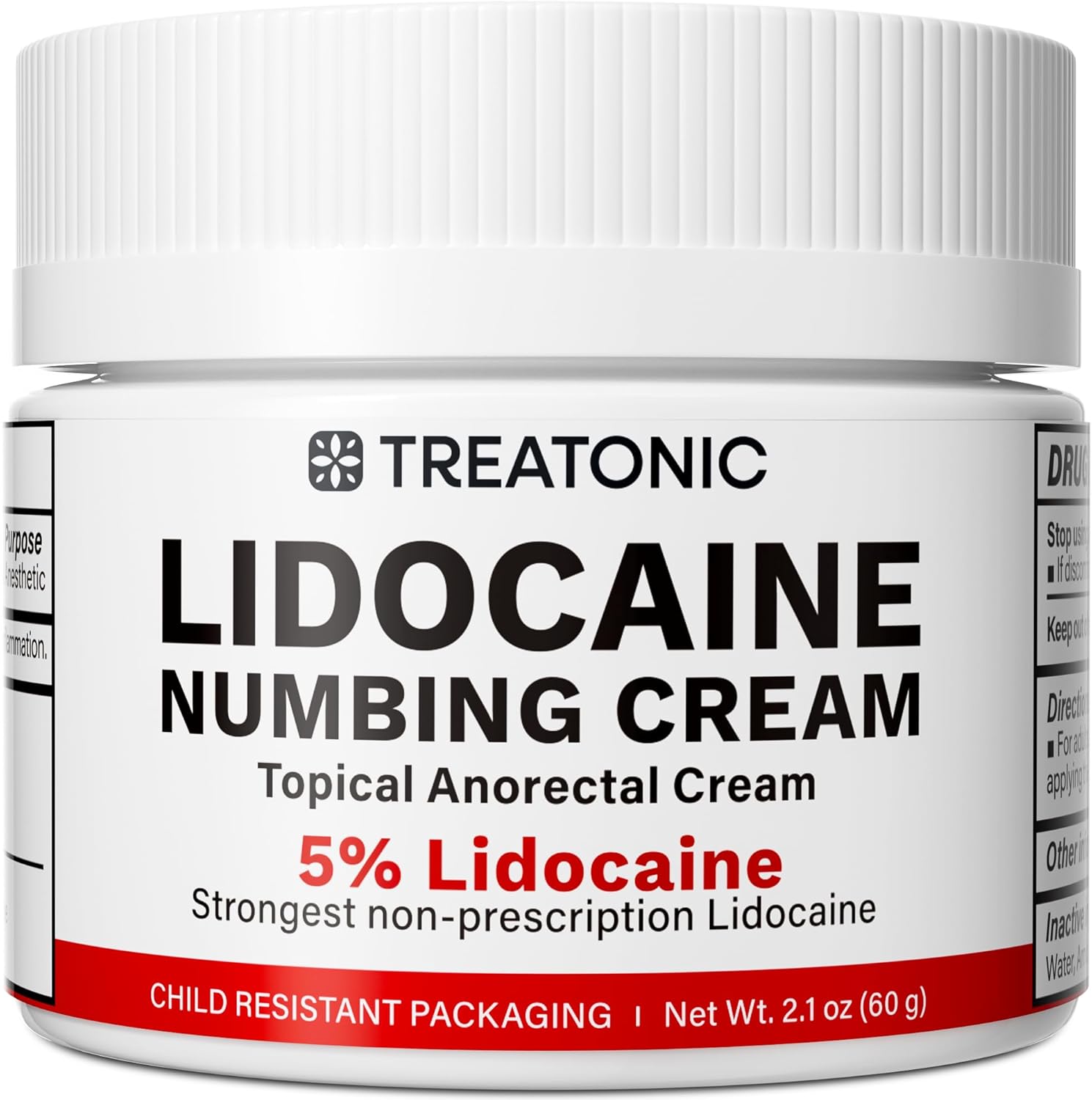 5% Lidocaine Topical Numbing Cream