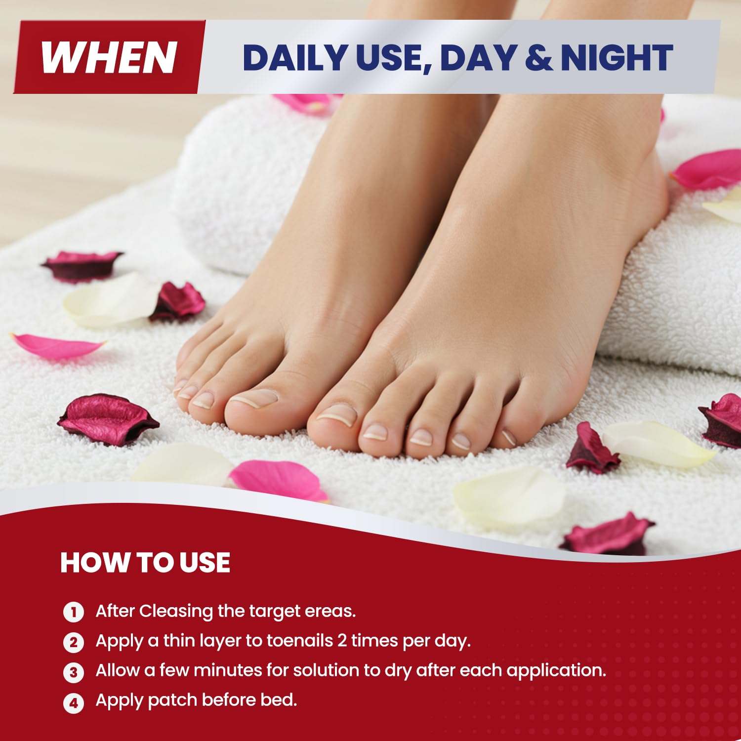 Treatonic Toenail Fungus Treatment Kit: Extra Strength Antifungal Nail Repair Solution with 25% Undecylenic Acid (30 mL) & 32 Nighttime Renewal Patches - Repairs Damaged & Restores Discolored Nails