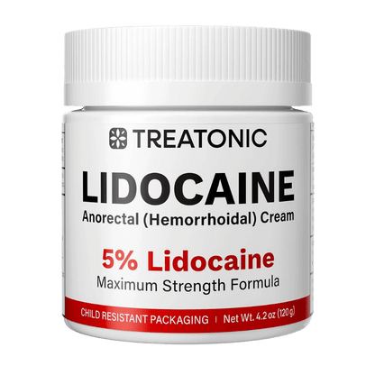 5% Lidocaine Numbing Cream 4oz